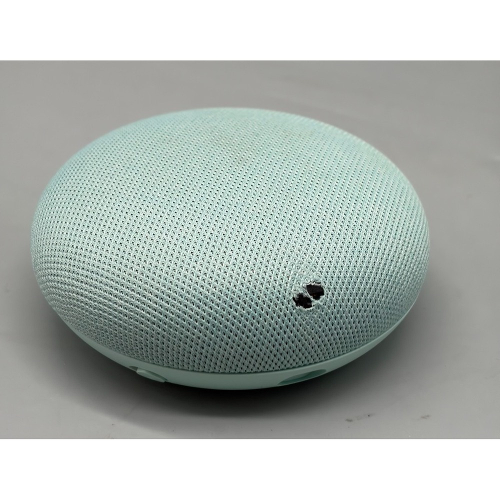 Google Home Mini Smart Speaker - Unit Only - Aqua (H0A)(Gen 1) - Tested
